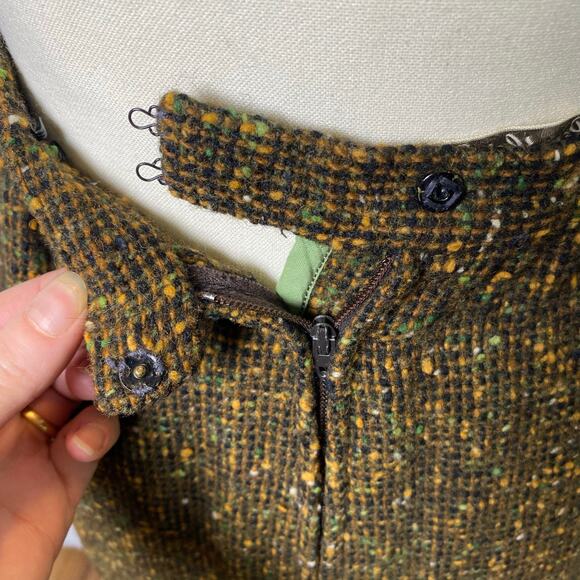 Vintage 1960s 60s Pendleton Wool Tweed Suit Two Piece Jacket and Skirt Size XS - Picture 10 of 16